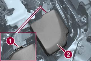 When removing the cover, remove it slowly according to the following procedure: 1.