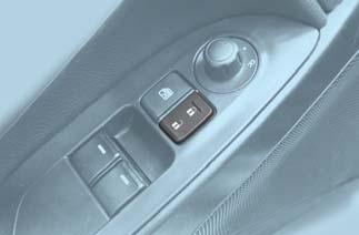 Operation From Outside To lock the passenger door with the door-lock knob from the outside, push the door-lock knob to the lock position and close the door (holding the door handle in the open