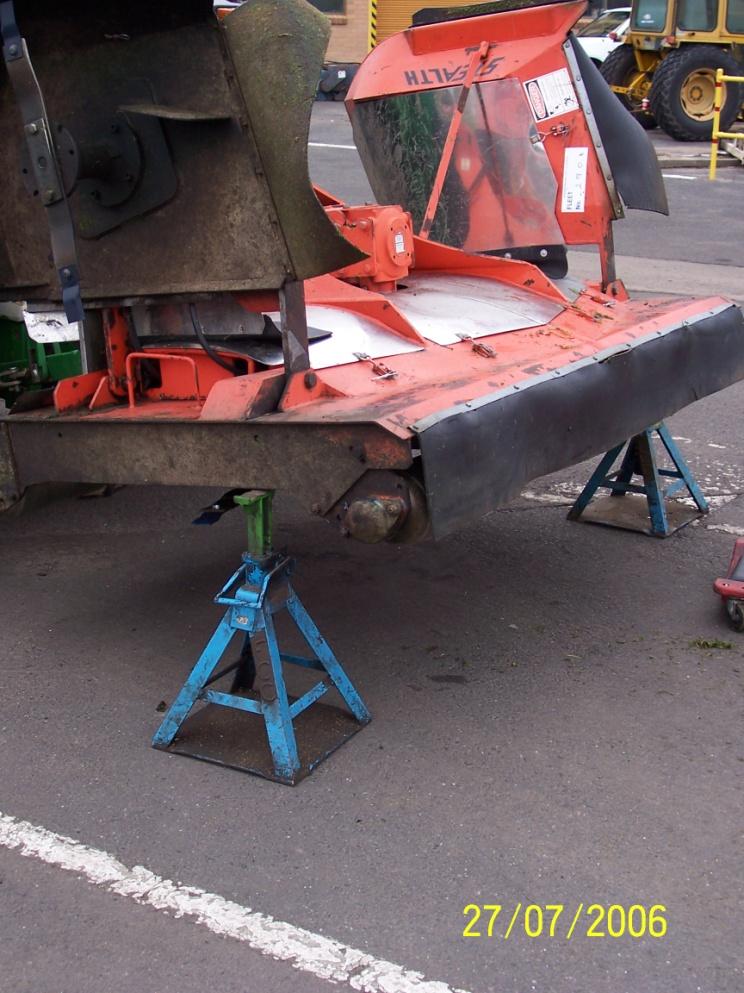 Tractor implements: 3 Point Linkage Earthquake Purpose of implement is to aerate sportsgrounds Things to Note: Job should be rotated to avoid