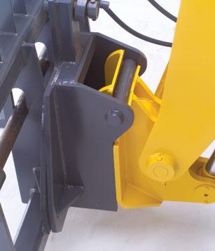 High hydraulic flow and system pressure lead to excellent hydraulic performance to power a wide variety