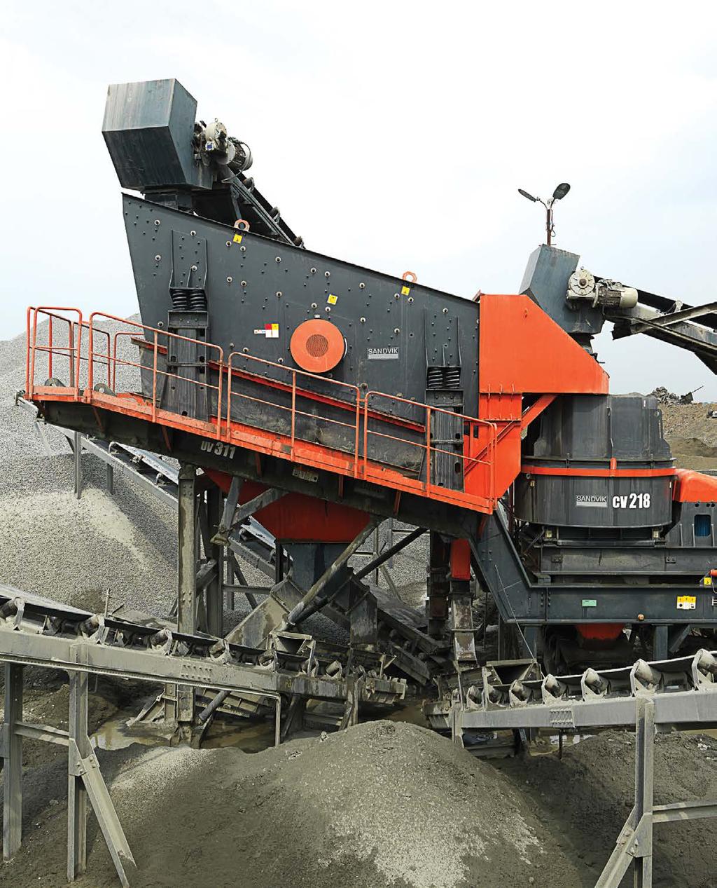 VSI IMPACT CRUSHER VSI IMPACT CRUSHER AND SCREENING UNIT Our VSI range of wheeled units combine our state of the art VSI crusher technology with a Sandvik screen to provide