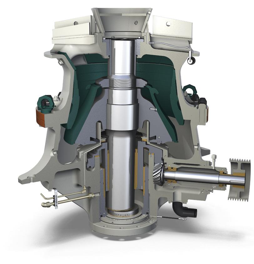 Nordberg GP Series Tertiary cone crushers The robust design of the GP Series cone crushers enables high power levels and high productivity.