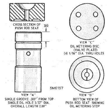 Page 3 of 7 Fig 2: Replace This Type Tappet (See Correction Above) Courtesy of FORD MOTOR CO.