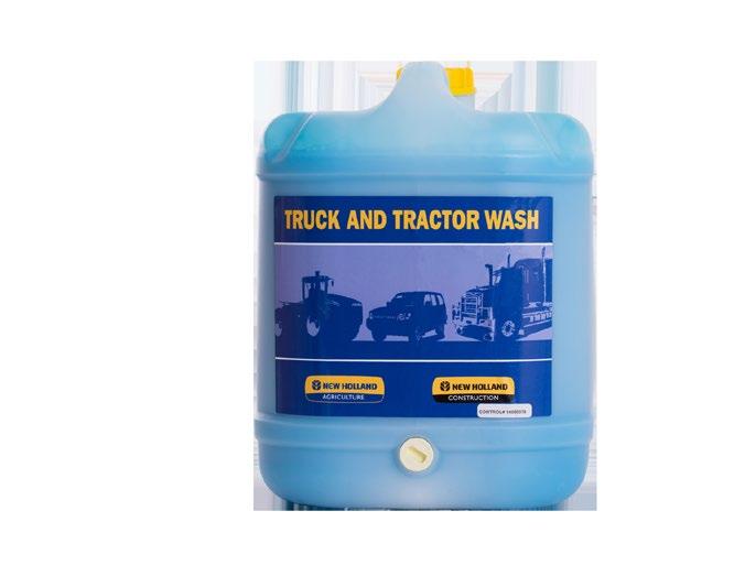 Effective on all surfaces including aluminium. For heavy-duty cleaning, dilute 1 part Truck and Tractor Wash in 10 parts clean water. Apply by low or high pressure spray equipment.