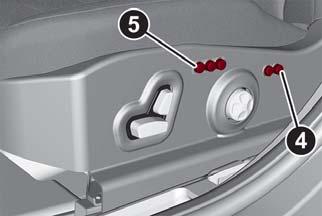 GETTING TO KNOW YOUR VEHICLE Height Adjustment The height of the seats can be adjusted up or down.