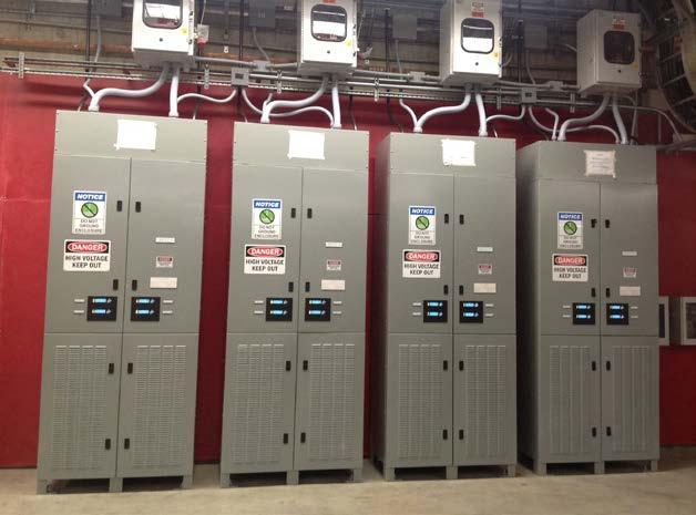 for substations in a new or expanded line Operating continually since 2014 Continuously monitored