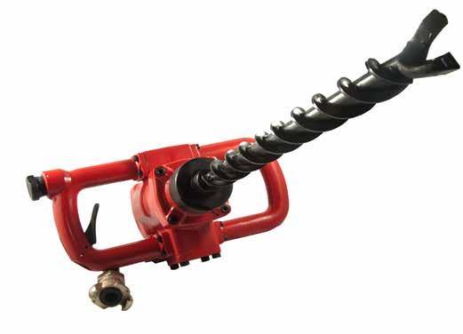Made in Japan http://www.toku-net.co.jp/en EARTH AUGER DRILL & DRILL ACCESSORIES TAA-400 Most suitable for drilling holes for anchoring in tunnel and hill slope.