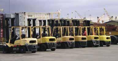 Four (4) units Used Hyster Four Tonne Diesel