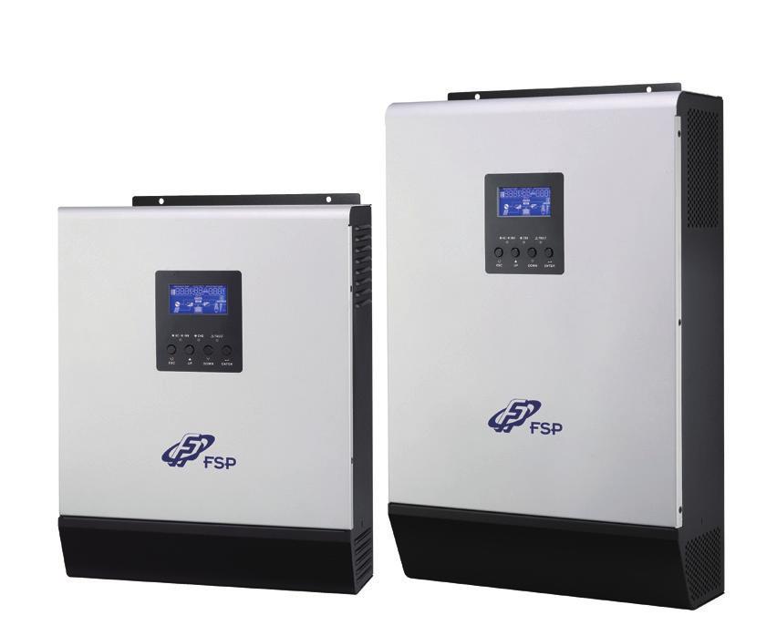 Expert Off Grid Inverter Scalable: Parallel operation up to 9 units only available for 4k & 5kVA Output power factor = 1 Selectable input voltage range for PC or home appliances Smart battery