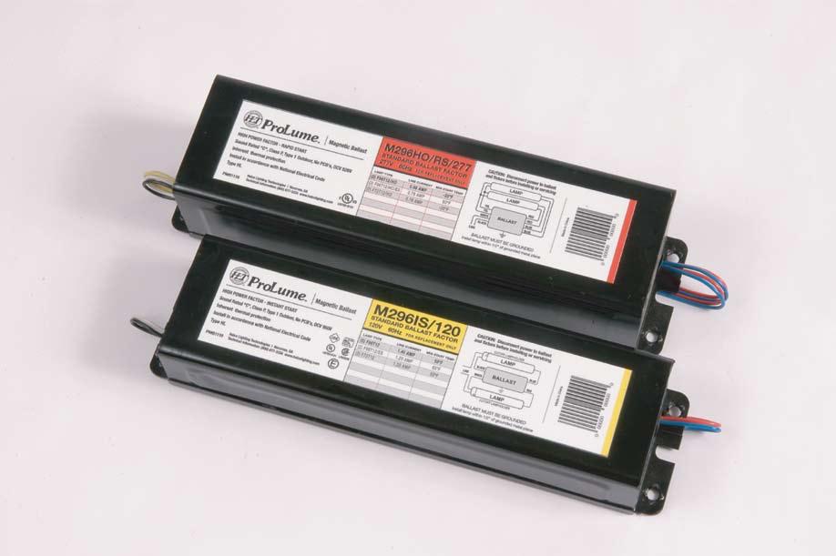 Ballasts alco ighting Technologies offers Proume Ballasts for standard T1 applications, including Preheat, Rapid Start, Rapid Start igh Output and Instant Start ballasts.