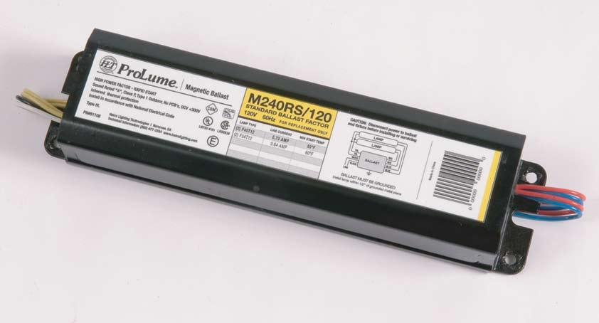 For igh Output ballasts, the minimum starting temperature drops to -0 F to guarantee reliable cold temperature performance.