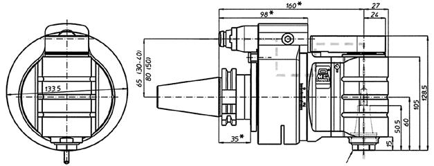 Device Type Output Spindle Collet Style Max.