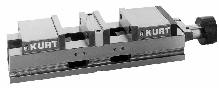 DOUBLELOCK VISES HYDRAULIC DLH430 DLH640 DLH800 The DLH430, DLH640 and DLH800 hydraulic DoubleLock vises from Kurt offer two clamping stations with a part capacity of 3" x 4" (DLH430), 4" x 6"