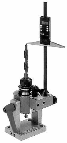 Tool Block 1D Presetters DESCRIPTION The standard TOOL-BLOCK can be fitted with a TBM accessory for use with a PAV digital readout, converting the TOOL-BLOCK into a simple one axis presetter used