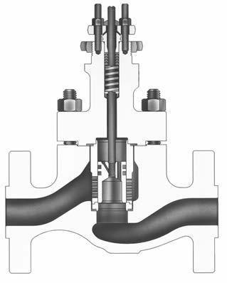Product Bulletin HP Valve Figure 1. Fisher HPD Valve Assembly, NPS 2 to 6 Unbalanced Trim HPS and HPAS These valves have an unbalanced plug and provide excellent shutoff.