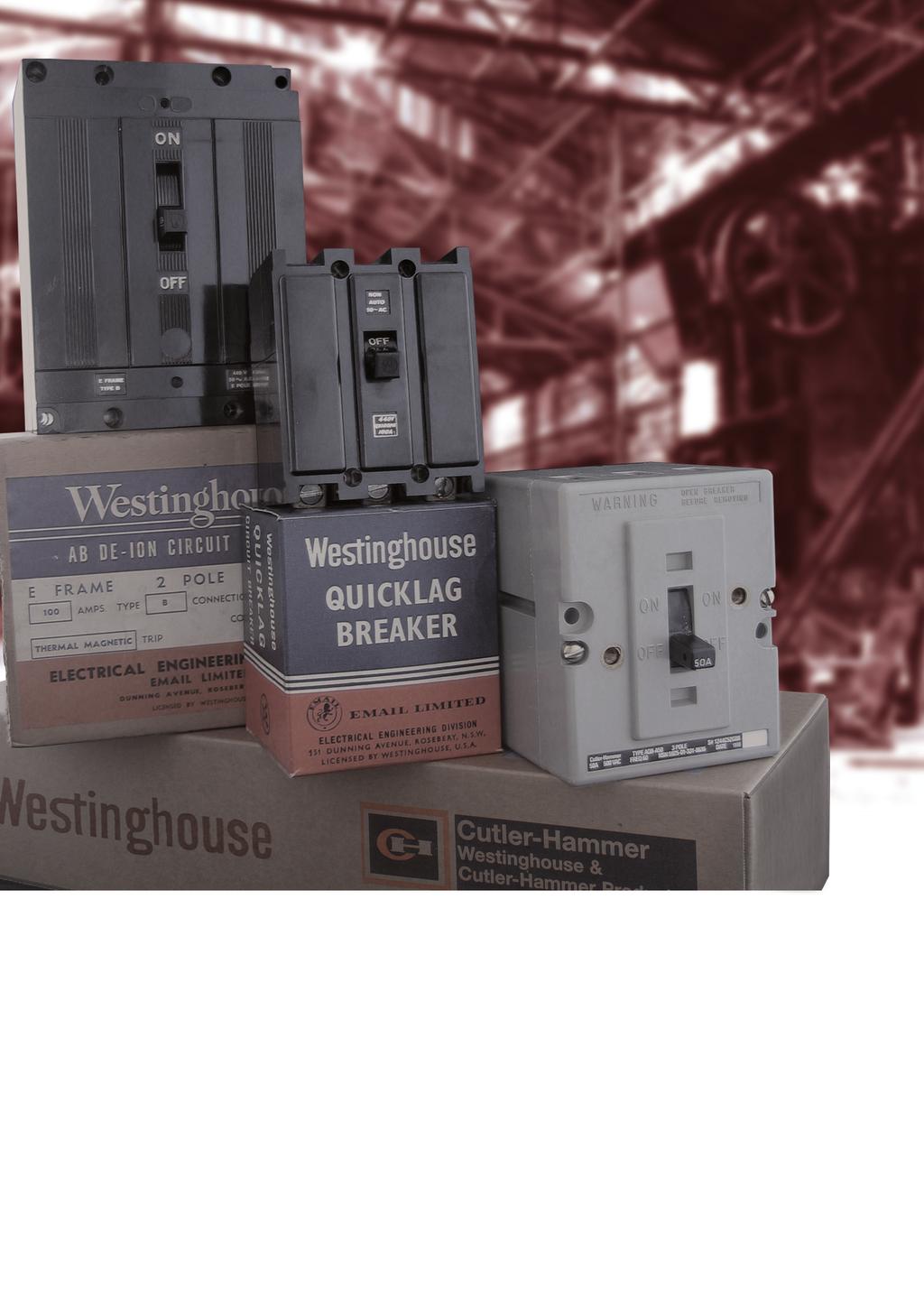 Maintaining Our Commitment Email, Westinghouse, Cutler Hammer, MEM; some of the most widely used electrical distribution & control products in Australia over