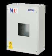 MC Range MCCB Panelboards MCCB Enclosures, Pre Assembled Units It is intended that the earth leakage units are under the supervision of instructed or skilled persons as defined by regulation 531.2.