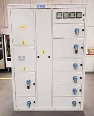 front access applications. All switchgear has the option of 3 or 4 pole switching.