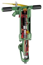 SULLAIR DRILLS ARE DESIGNED FOR PERFORMANCE AND OPERATOR PROTECTION.