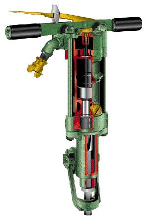 SULLAIR DRILLS ARE DESIGNED FOR AND OPERATOR PROTECTION.