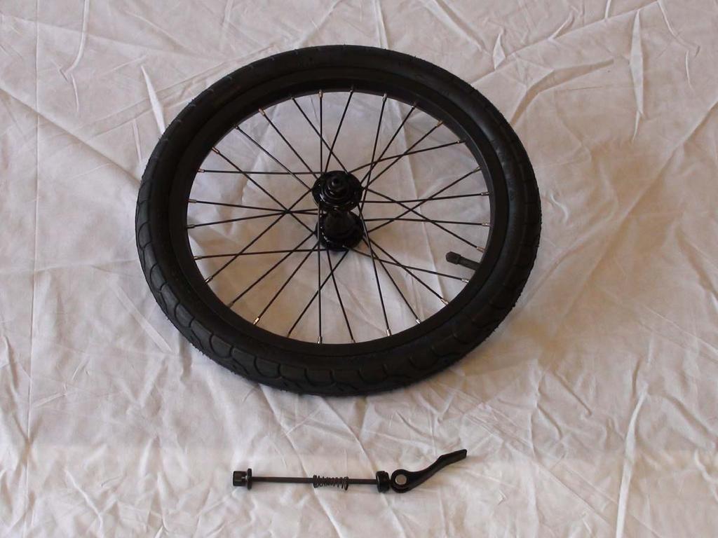 Front Tire Front tire and quick release axle (Page