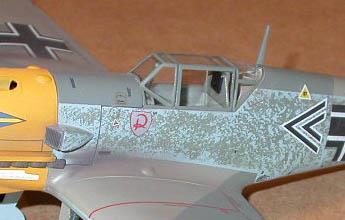 on several Messerschmitt's of JG-2 in the fall of 1940 during the battle of Britain.The cockpit, engine, and gun parts detail for the Hasegawa BF 109E kit is limited but sufficient.