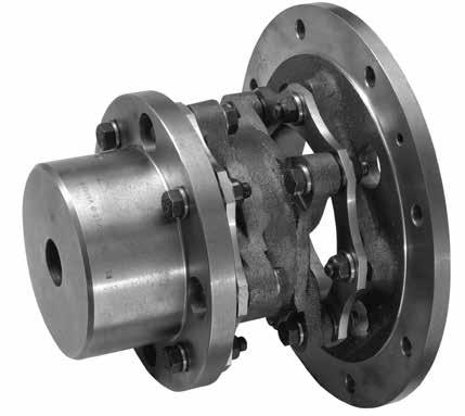 Rexnord Thomas Flexible Disc s Flywheel Adapter Type CMR CMR couplings are used in heavy-duty, slow to medium speed applications, where high-starting torque, shock loads, torque reversals or