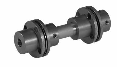 Rexnord Thomas Miniature s Style CE & CS The Style CE coupling consists of two Style CS single flexing couplings that are connected by a tubular shaft.