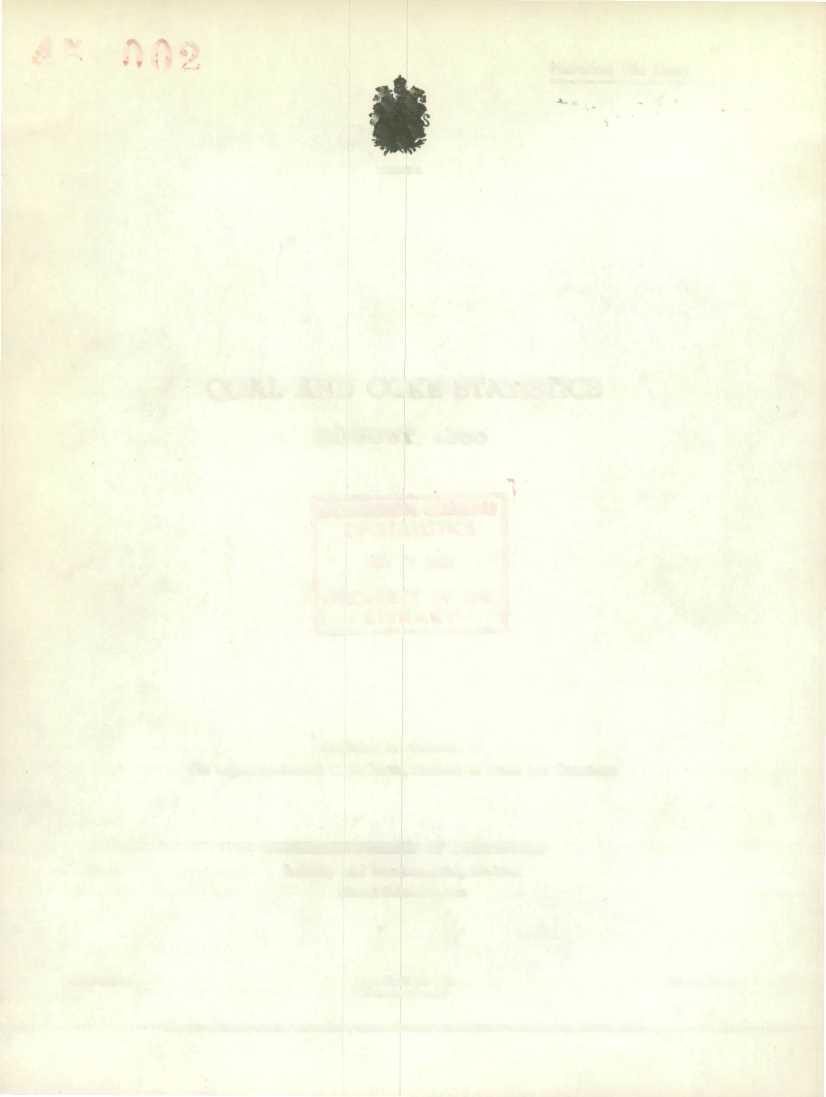 Historical File_Copy $ CANADA COAL AND COKE STATISTICS AUGUST, 1955 F00MNIoc4