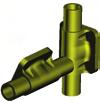 When the vertical main valve is opened it provides a sample untainted by bacterial growth or process contamination.