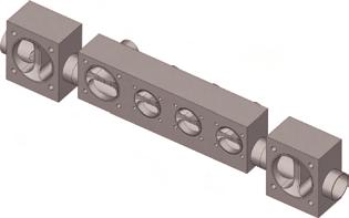 This block solution may be used for mixing, diverting,