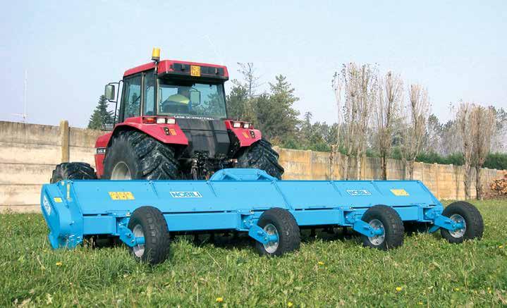 Nobili RMS Mulcher 180-450 HP Y with Straight Blades Std General Clearing Stubble Pictured: RMS560/012 Pictured: RMS560/012 The Nobili RMS series mulchers are a heavy duty, robust machine ideal for
