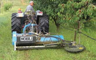 CODE TRACTOR HP WEIGHT NK7/012 2140 mm 100-190 HP 1580 kg Nobili Swing Arm Disc The Nobili hydraulic swing arm disc attaches to the BNE, BNU and VKD series mulchers allowing