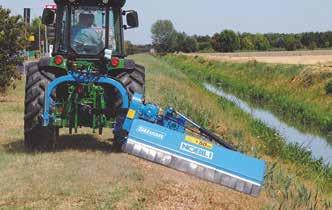 Nobili Mulchers Nobili TB10 Mulchers The TB10 with parallelogram arm is designed for use with low horsepower tractors and ideal for maintaining roadsides, parks and gardens as