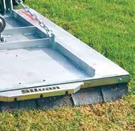 Heavy duty slashers have 6mm top decks with reinforced bracing for increased durability.