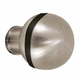 Options and accessories Trim options Abrasive coated knobs and levers All knobs and levers are available with abrasive coating to identify entrances to