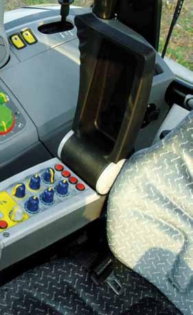 Special filters installed in the cab roof easily accessible for cleaning and servicing purposes ensure that good air