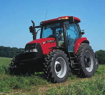 Unmatched sight lines, ergonomic controls and user-friendly features are hallmarks of the Case IH Maxxum SurroundVision cab.