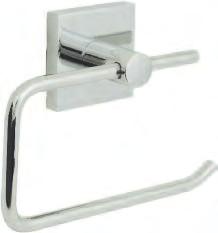 Hook -Square style, zinc die-cast made Chrome GERHC 9314399033572 Toilet Roll
