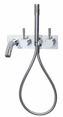 Shower Mixer Diverter System Left or Right Hand Operation Voda by Sussex Bath Mixer Diverter System Left or Right Hand Operation CODE VSDSRH VSDSLH FINISHES CHROME BLACK CHROME 220 220 0 AS/NZS