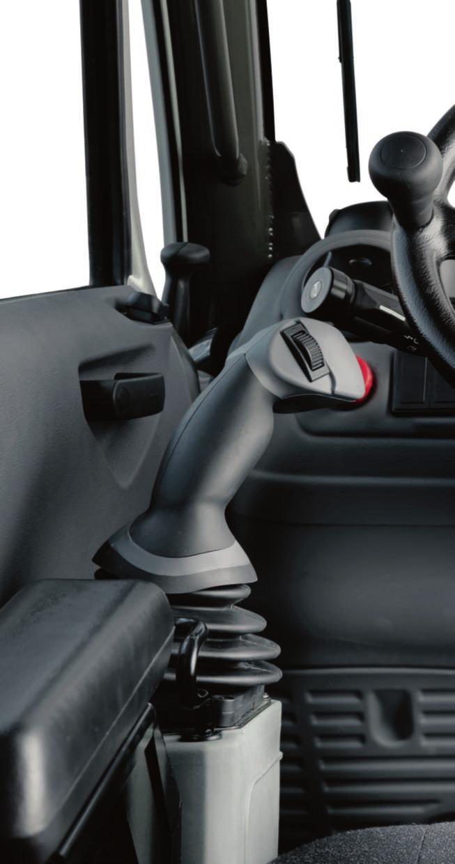 reason 2 Optimum control Intuitive handling The MRT Privilege+ is simple to drive and control.