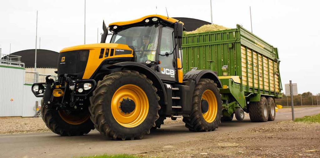 3230 XTRA FASTRAC Since we started production in 1991, the JCB Fastrac has continually evolved to meet customer demands, while still remaining true to its original principles.