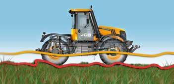 The ultimate smooth ride Because a comfortable operator is a productive operator The JCB Fastrac was the world s first farm tractor with full front and rear suspension.