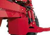Interchangeable headers Choose from four cutting widths 21, 25, 30 or 36 feet. You can easily match any HB Series draper header to any New Holland H8000 Series Speedrower windrower model.