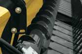 Choose the cutterbar system you need to harvest the crops in which you work the New Holland double-knife drive cutterbar or the Schumacher cutterbar system which is available in single- or