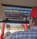 The front dash and steering column are also borrowed from some of our larger models. Even mechanical cab suspension is available, to offer that big tractor comfort and feel.