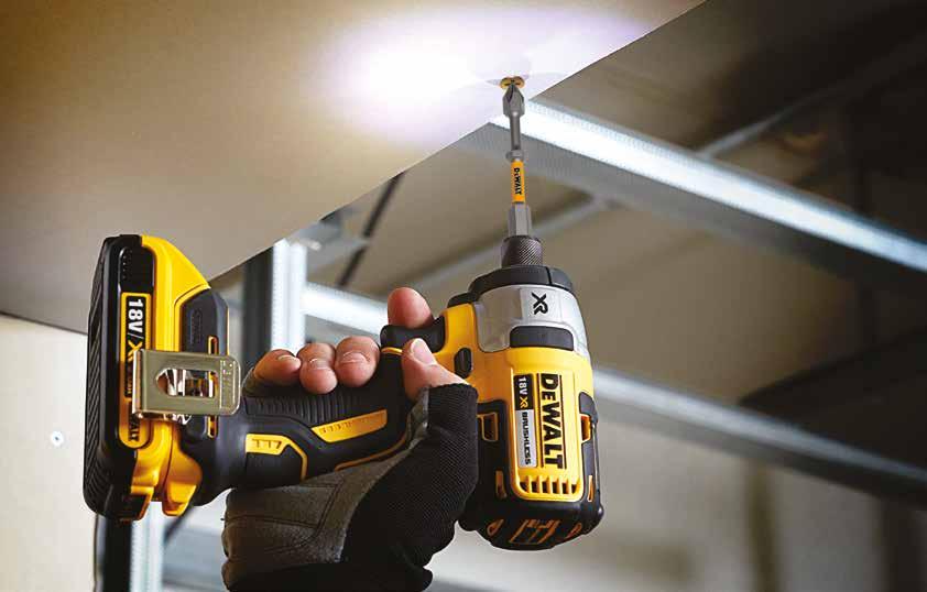 18V XR BRUSHLESS 3SP IMPACT DRIVER WE VE CHANGED THE GAME WITH THE DEWALT XR FLEXVOLT BATTERY THREE SPEED PRECISION DRIVE