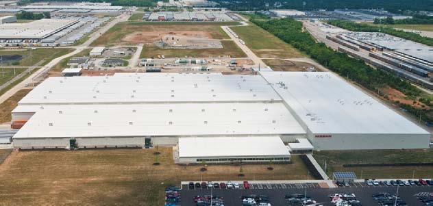 U.S. MANUFACTURING Smyrna Battery Plant 200,000 Annual Production LEAF Production for U.S. Market New State-of-the-Art Paint Plant Third Production Shift Approx.