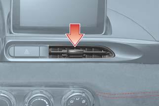 Air vent open/close: the air vents can be fully opened and closed by using knob1(a=open/b=close).