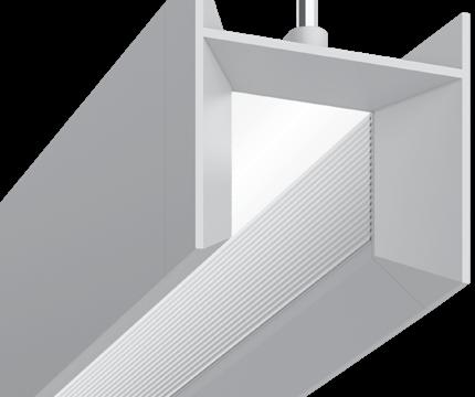 MOUNTING OPTIONS OPTICS SO spotless lens MSO microgroove spotless lens MAL microgroove aluminum CA DRYWALL CEILING LED SYSTEM CT TILE CEILING - ON GRID Mounting options are also available for slope